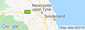 Gateshead map